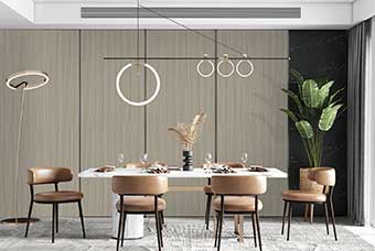 铁岭轻奢风格-餐厅