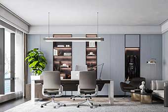 铁岭轻奢风格-书房