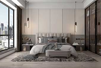 铁岭现代风格-卧室