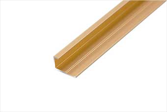 铁岭航空纤维墙咔铝合金边条（钛金氧化）