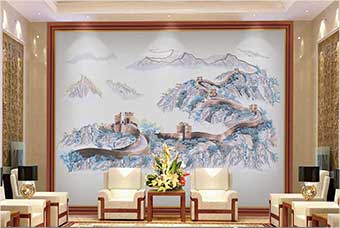 铁岭森佰汇航空纤维墙咔（唯我中华）