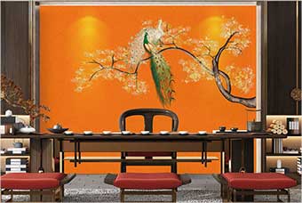 铁岭森佰汇航空纤维墙咔（春花秋月）